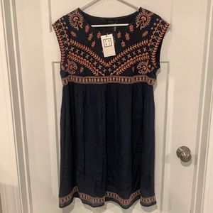 NWT THML navy dress Size Medium